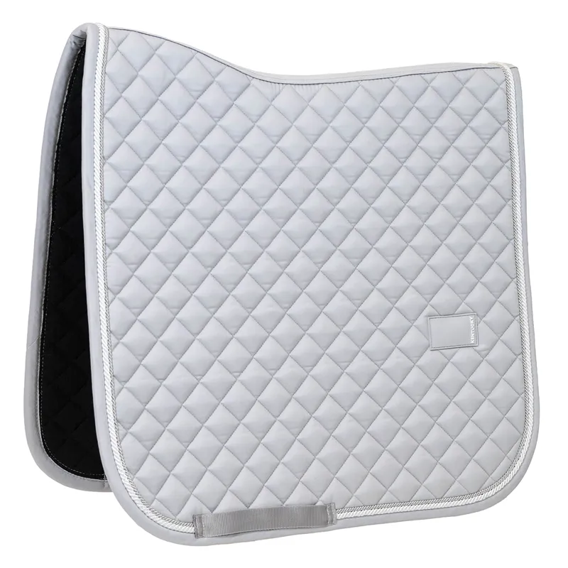 Kentucky Horsewear Diamond Rope Dressage Saddlecloth - Grey-2