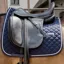 Kentucky Horsewear Diamond Rope Dressage Saddlecloth - Navy