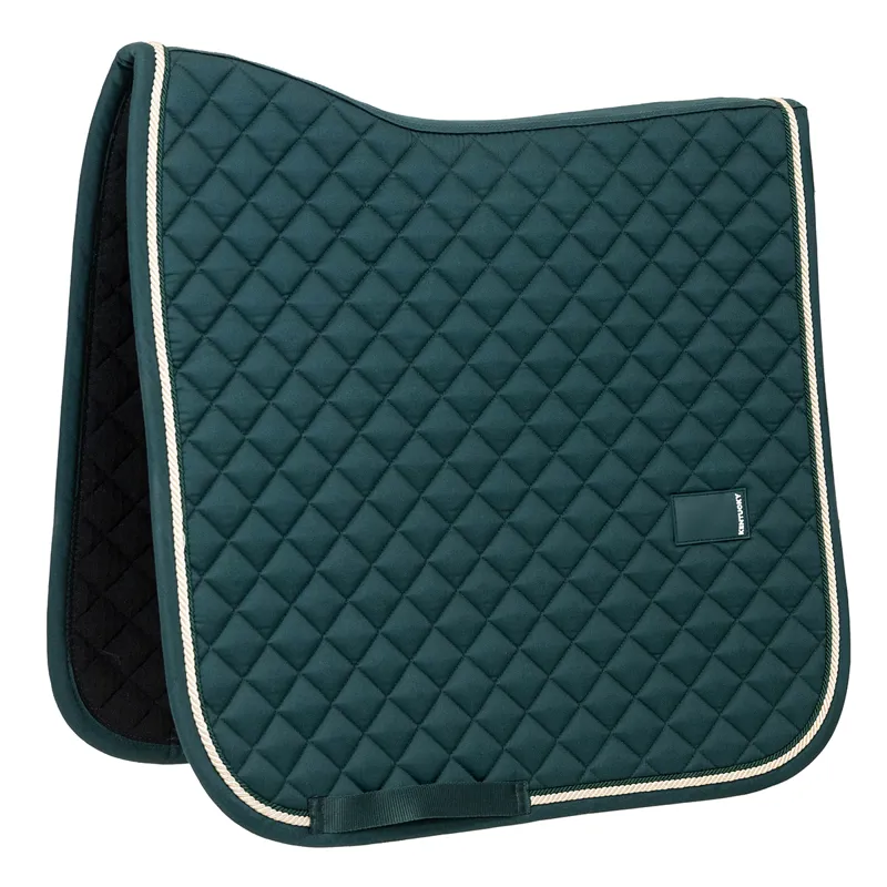 Kentucky Horsewear Diamond Rope Dressage Saddlecloth - Pine Green