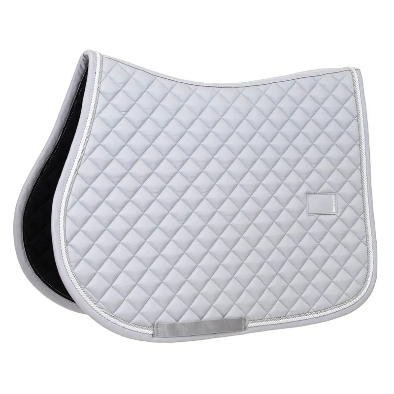 Kentucky Horsewear Diamond Rope Jump Saddlecloth - Grey-1