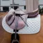 Kentucky Horsewear Diamond Rope Jump Saddlecloth - Grey