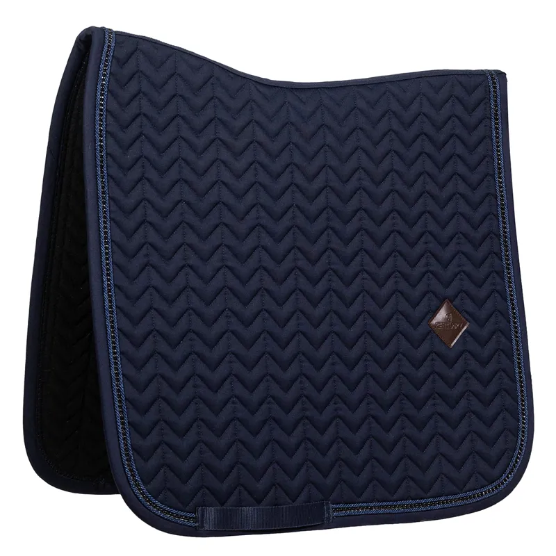 Kentucky Metal Chain Dressage Saddlecloth - Navy