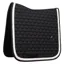 Kentucky Plaited Cord Dressage Saddlecloth - Black