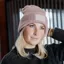 Kentucky Rubber Logo Beanie Hat - Old Rose