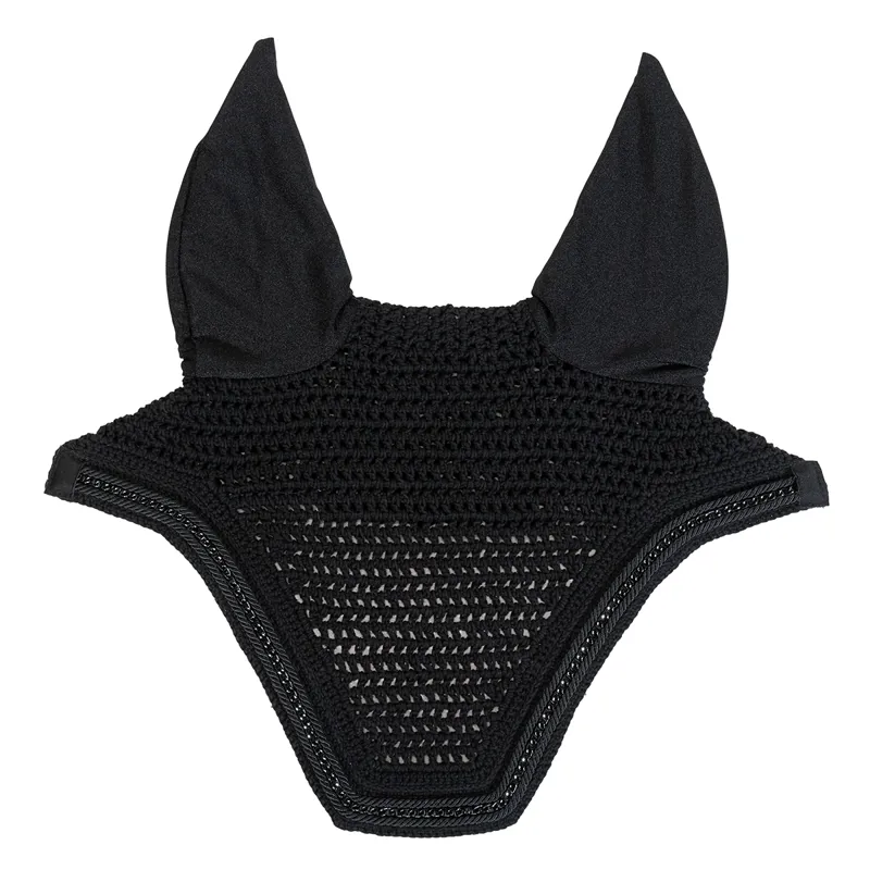 Kentucky Wellington Metal Chain Fly Veil - Black-1