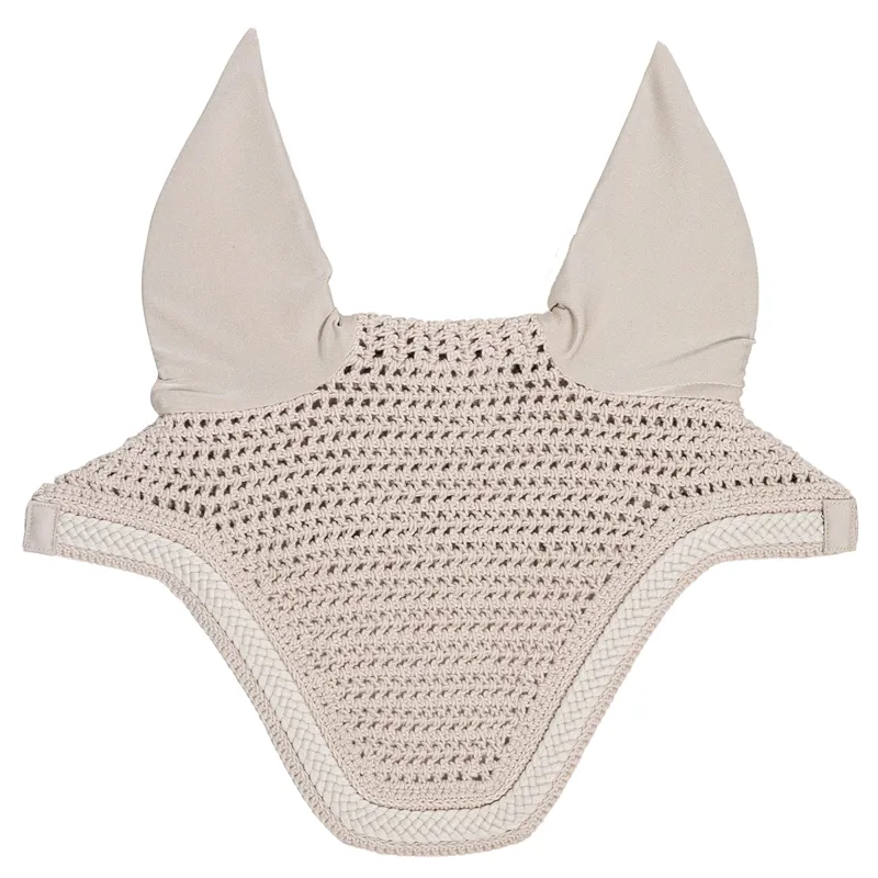 Kentucky Wellington Plaited Cord Fly Veil - Beige-1