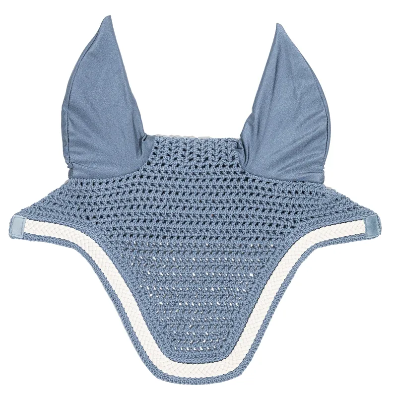 Kentucky Wellington Plaited Cord Fly Veil - Light Blue-1