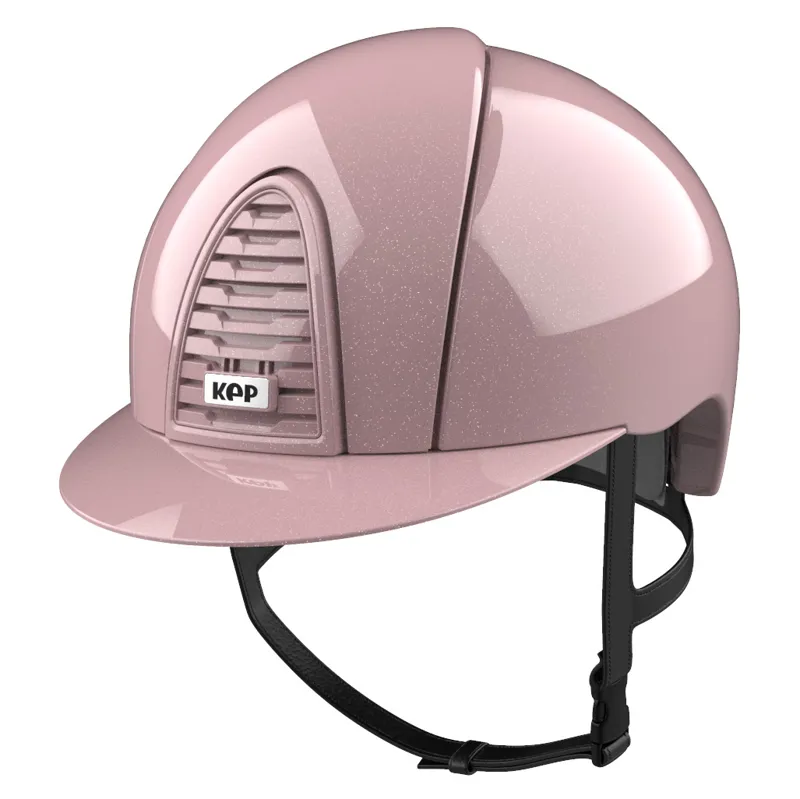 KEP Cromo 2.0 Standard Diamond Metal Riding Hat - Pink