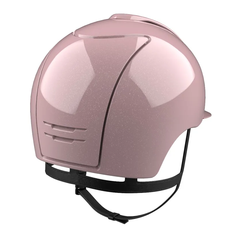 KEP Cromo 2.0 Standard Diamond Metal Riding Hat - Pink-1