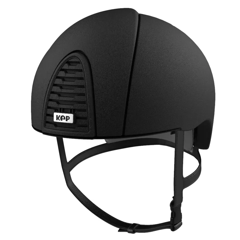 KEP Cromo 2.0 Jockey Matt Riding Hat - Black