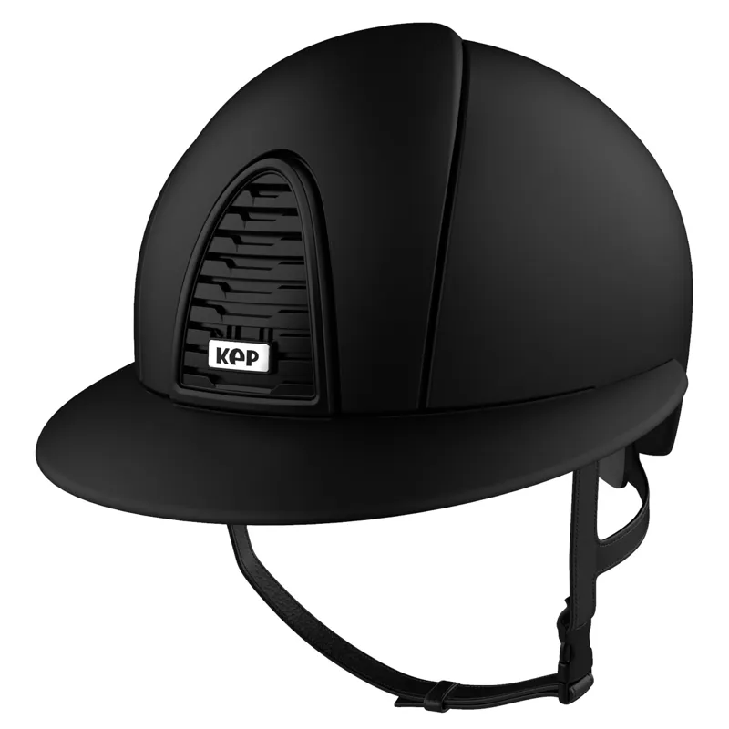 KEP Cromo 2.0 Polo Matt Riding Hat - Black