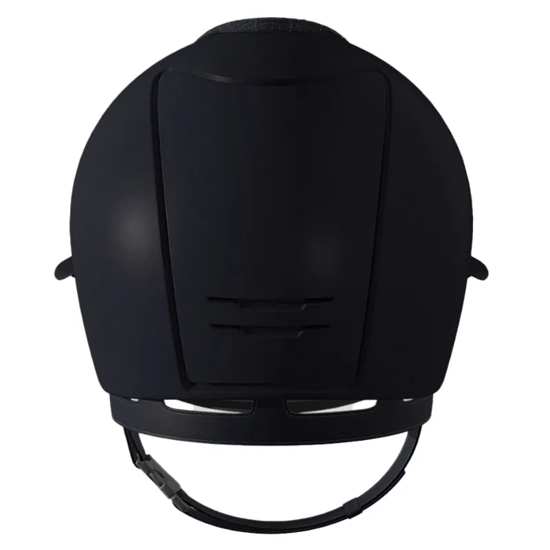 KEP Cromo 2.0 Polo Textile/Galaxy Fabric Riding Hat - Blue/Dark Blue-1