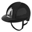 KEP Cromo 2.0 Polo Shine/Galaxy Fabric Riding Hat - Black/Silver