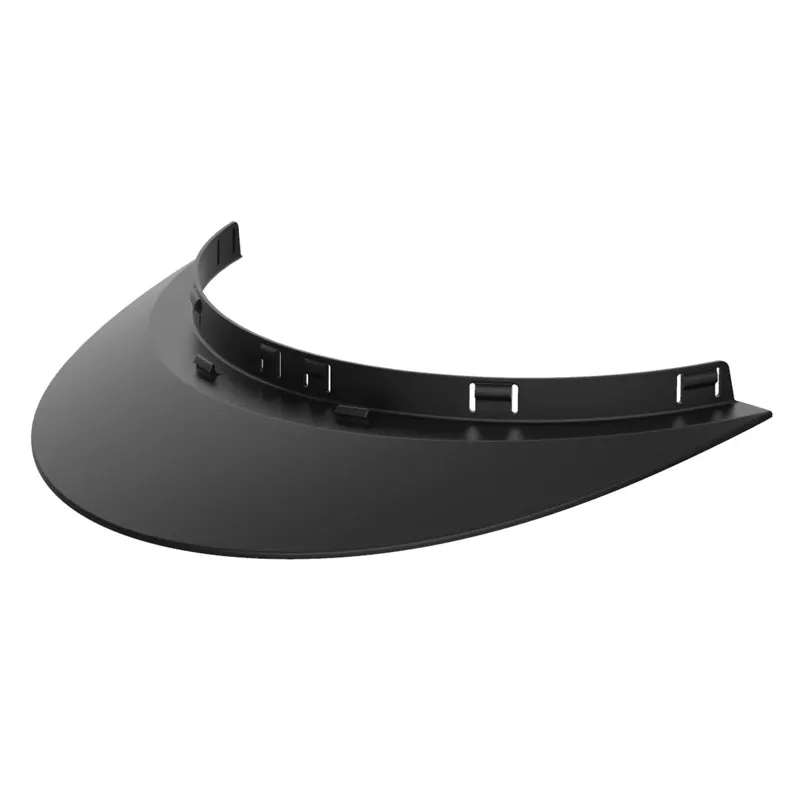 KEP Standard Riding Hat Visor - Matt Black