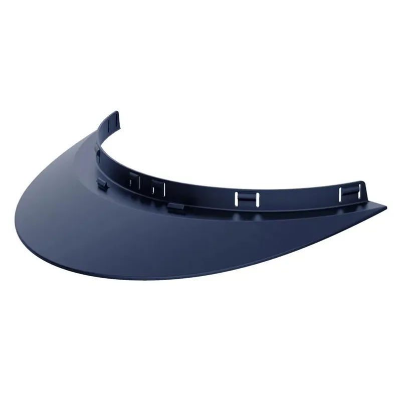 KEP Standard Riding Hat Visor - Matt Blue
