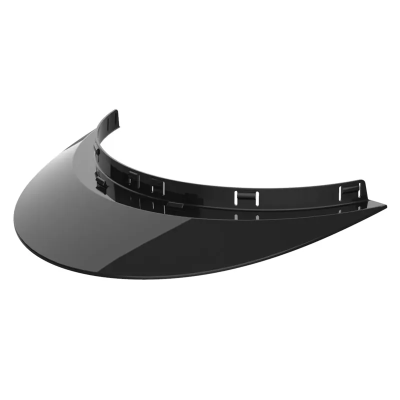 KEP Standard Riding Hat Visor - Shine Black