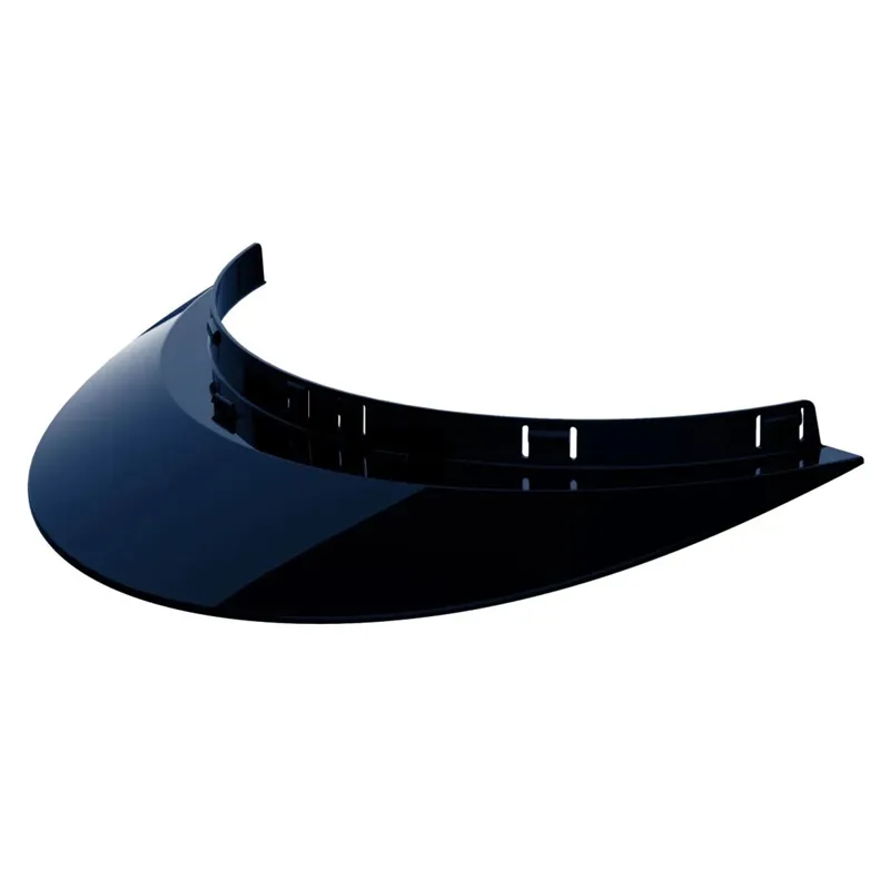 KEP Standard Riding Hat Visor - Shine Blue