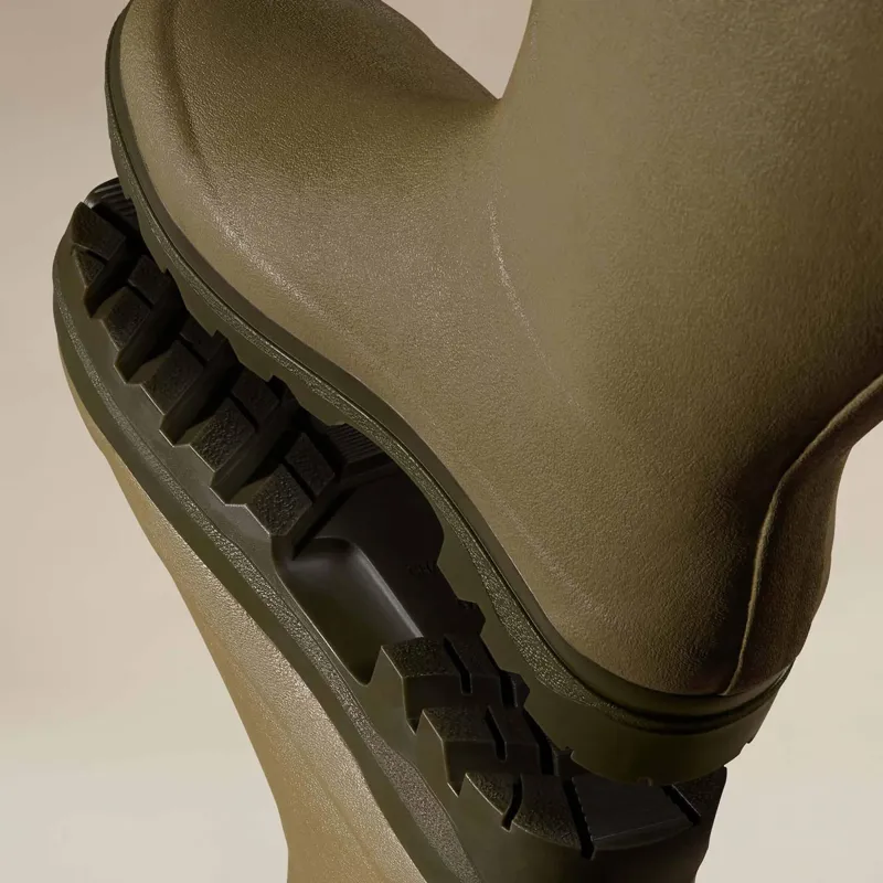 Le Chameau Chasseur Zip Womens Neoprene Wellington Boots - Vert Vierzon-3