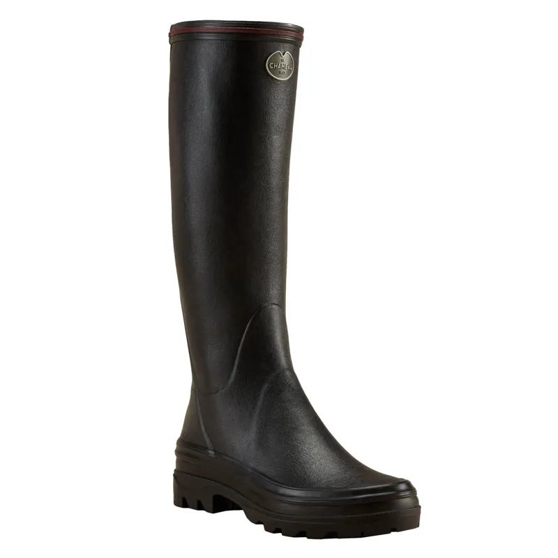 Le Chameau Giverny Ladies Wellington Boots - Black