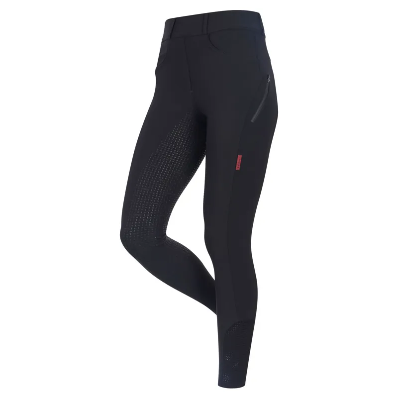 LeMieux Amy Full Grip Ladies Bregging Riding Tights - Black