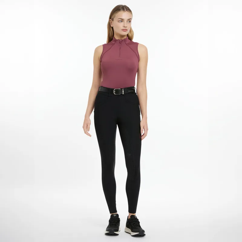 LeMieux Amy Full Grip Ladies Bregging Riding Tights - Black-3