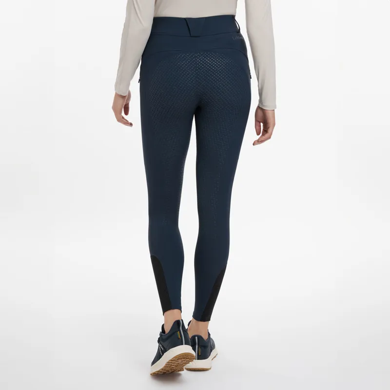 LeMieux Amy Full Grip Ladies Bregging Riding Tights - Navy-2