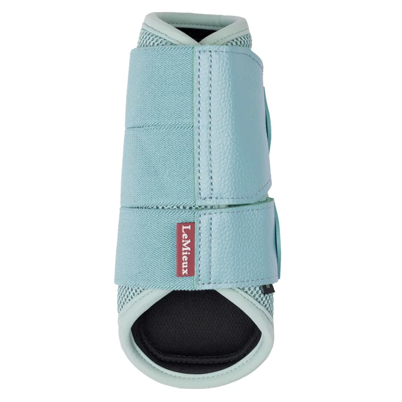 LeMieux Arika Mesh Brushing Boots - Aqua