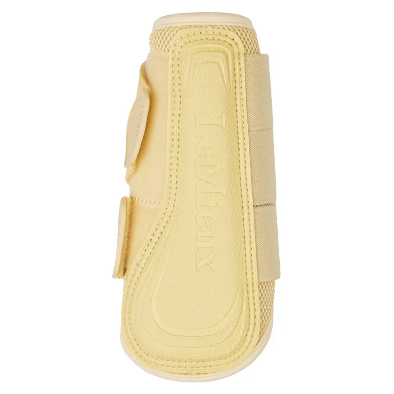 LeMieux Arika Mesh Brushing Boots - Mimosa-1