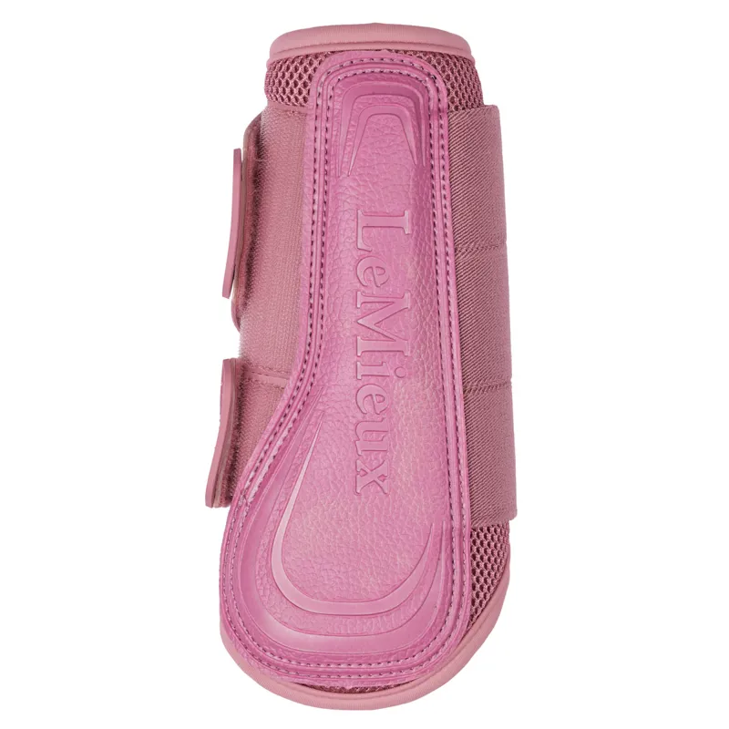 LeMieux Arika Mesh Brushing Boots - Peony-1