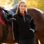 LeMieux Avery Womens 1/4 Zip Teddy Fleece - Black