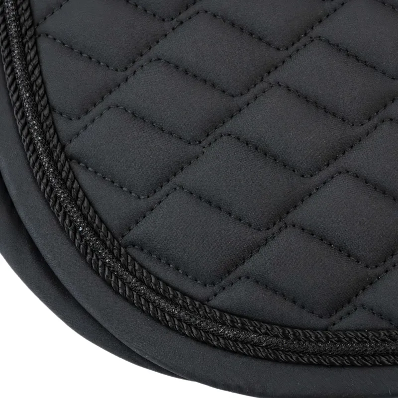 LeMieux Brilliance Close Contact Saddlecloth - Black-5