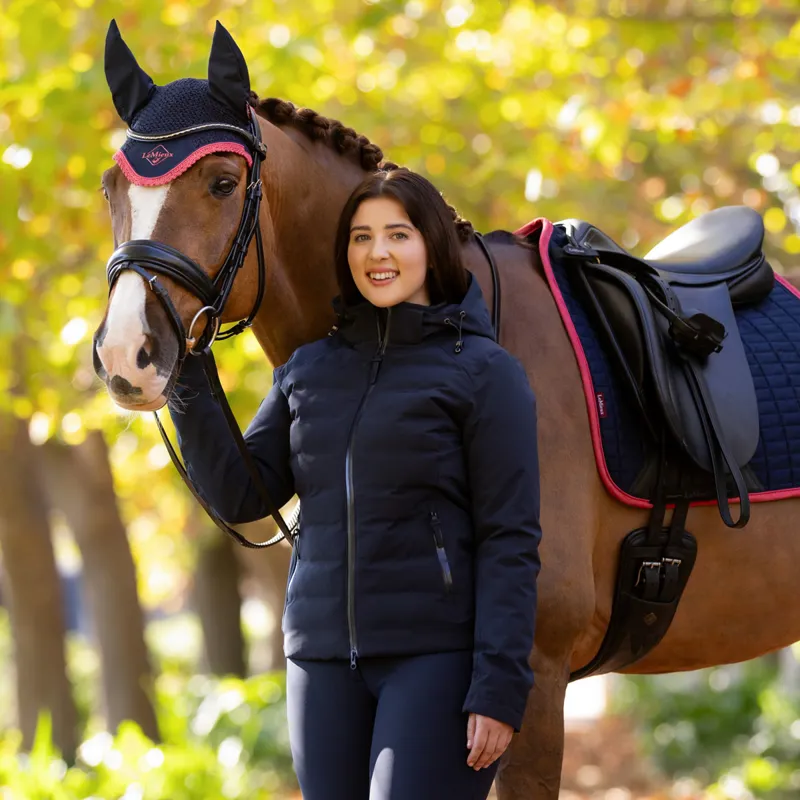 LeMieux Brooke Hybrid 3-in-1 Womens Waterproof Jacket - Navy-1