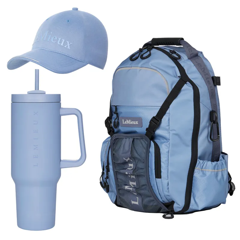 LeMieux Groom Essentials Bundle - Powder Blue