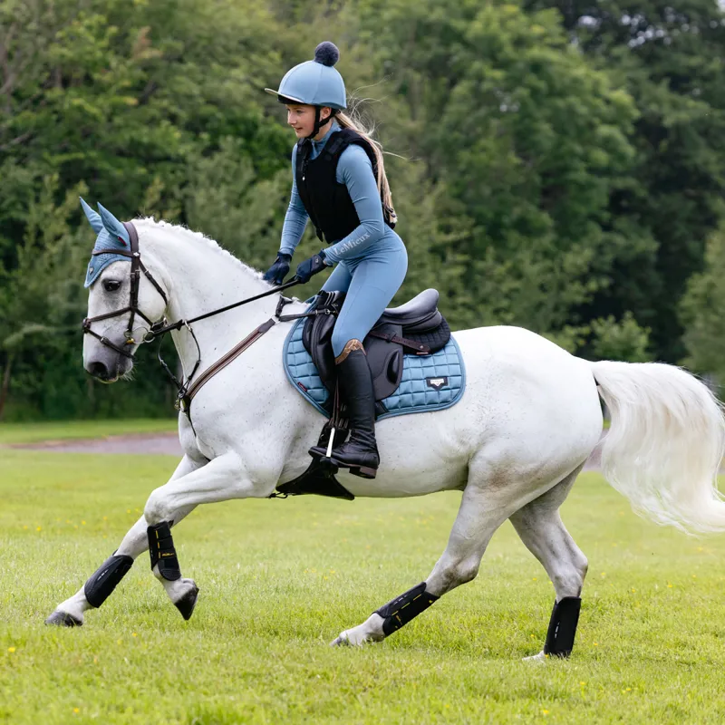 LeMieux Classic Loire Close Contact Square - Ice Blue-1