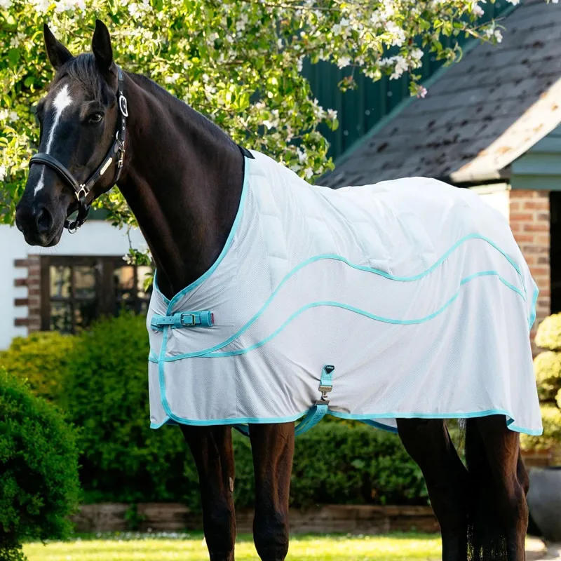 LeMieux Crystal Cooler Water-Activated Rug - Grey-3