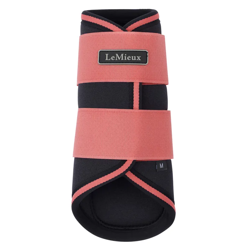 LeMieux Grafter Brushing Boots - Cranberry