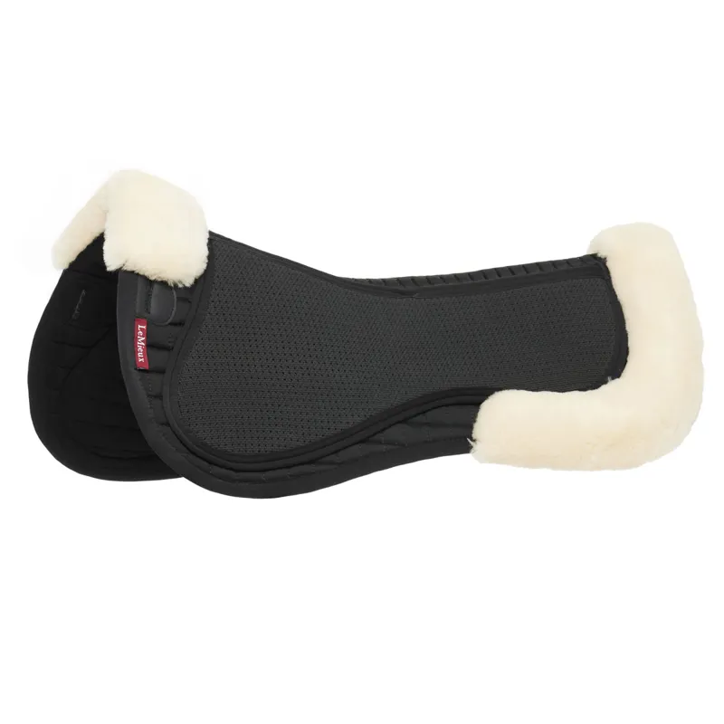 LeMieux Streamline Merino+ Half Pad - Black/Natural