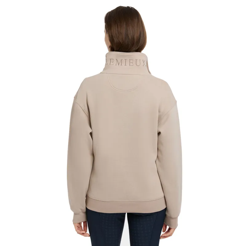 LeMieux Keira Ladies Quarter Zip Sweater - Almond-2