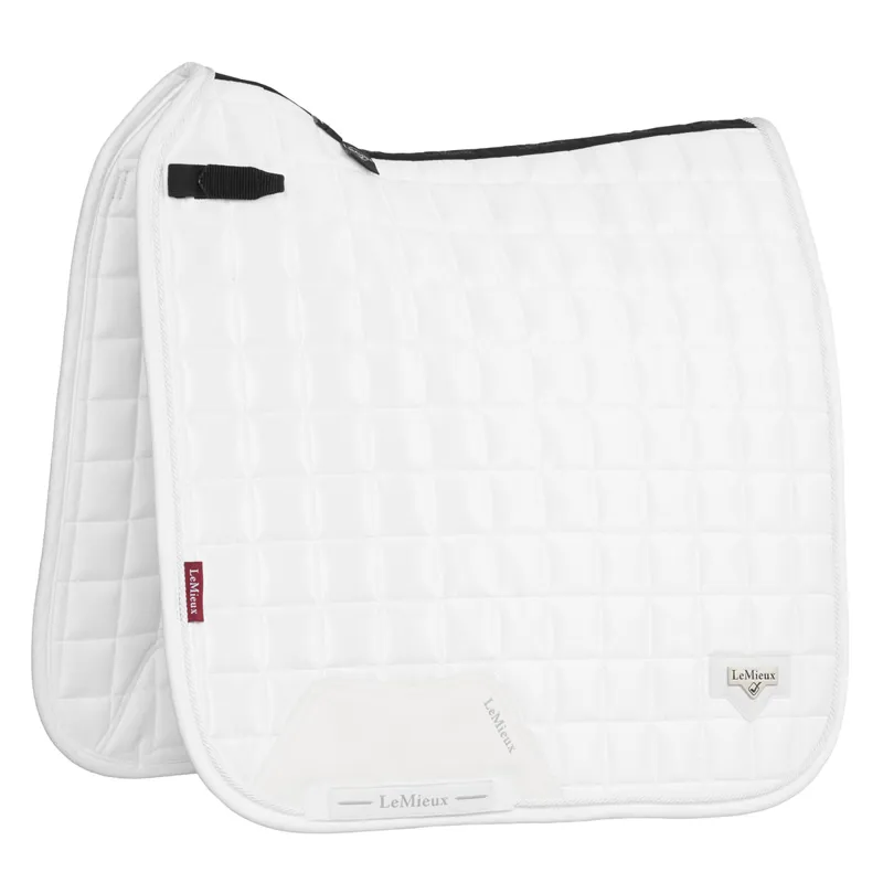 LeMieux Loire Classic Dressage Saddlecloth - White