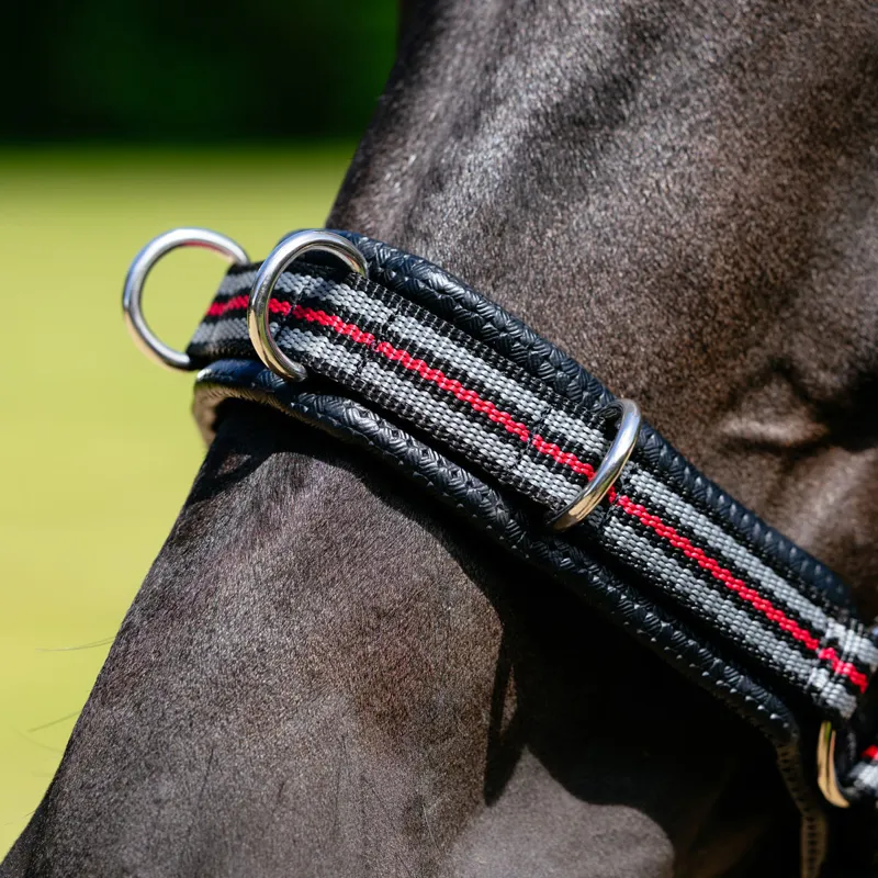 LeMieux Lunge Cavesson Headcollar - Black-2