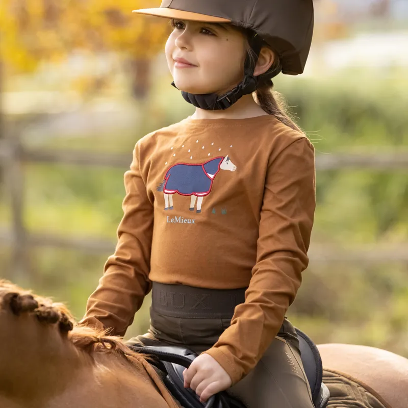 LeMieux Mini Jessie Long Sleeve Tee - Ginger