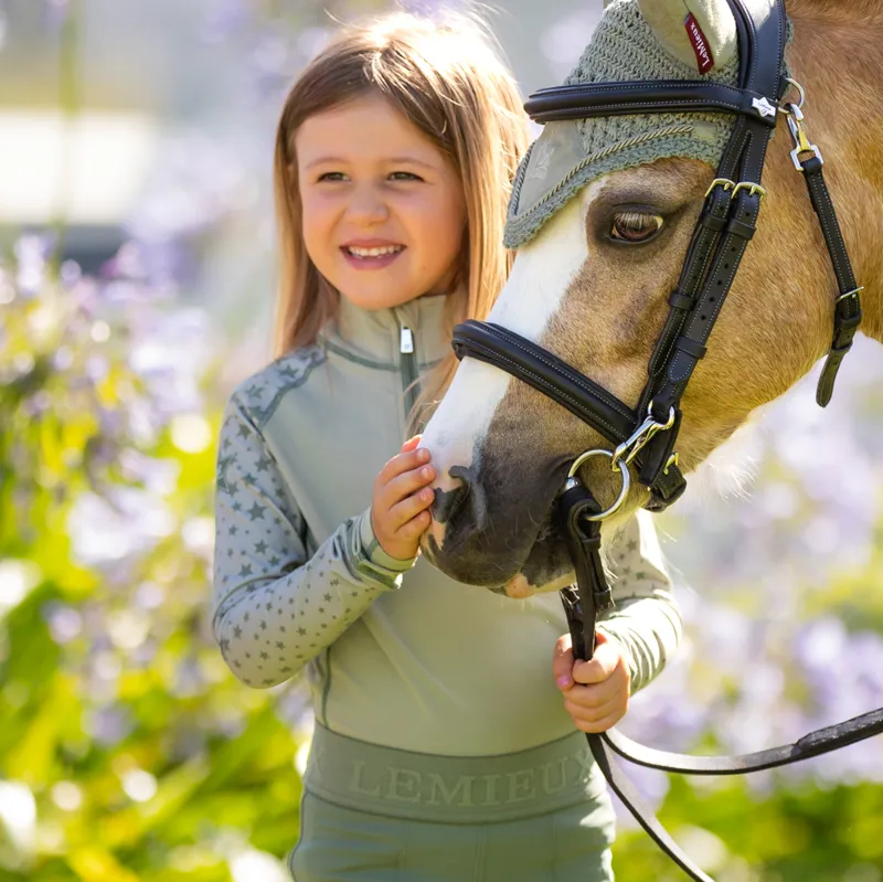 LeMieux Mini Junior Base Layer - Fern-4