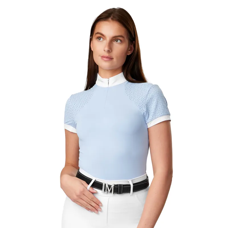 LeMieux Olivia Ladies Short Sleeve Competition Shirt - Mist