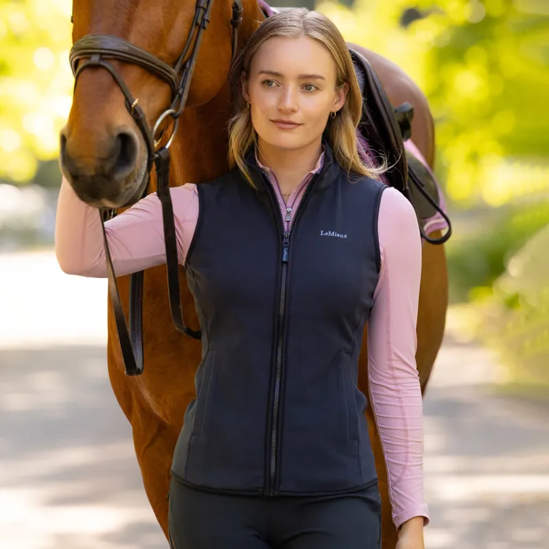LeMieux Pamela Womens Gilet - Navy