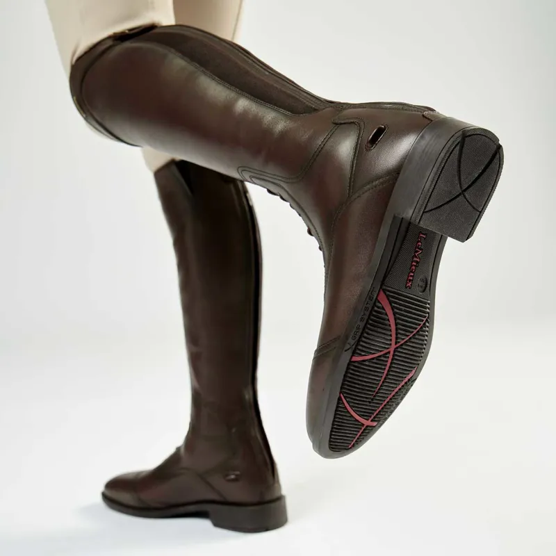 LeMieux Junior Field Tall Riding Boots - Brown-5