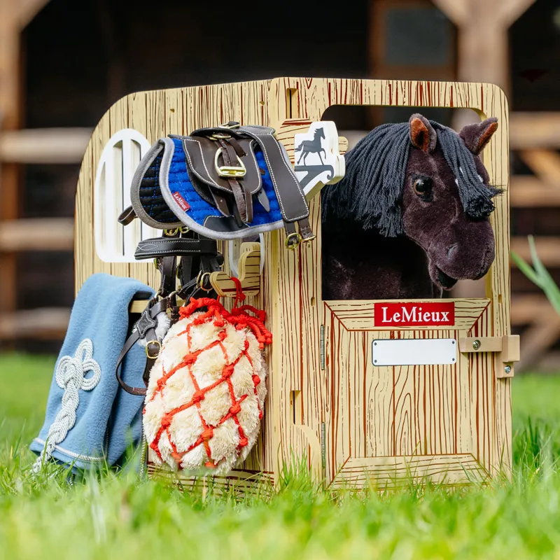 LeMieux Toy Pony Wooden Stable Set-1