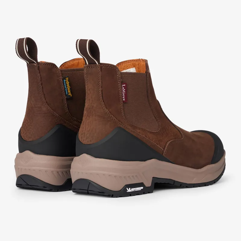 LeMieux Trex Waterproof Ladies Chelsea Boots - Brown-2