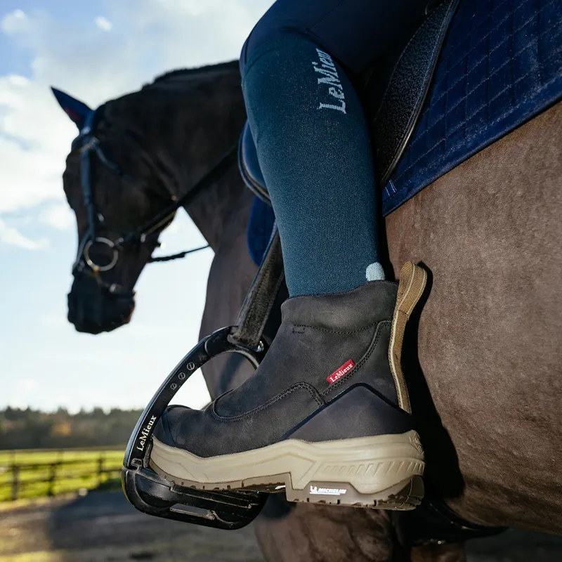LeMieux Trex Wateproof Ladies Zip Boots - Black-1