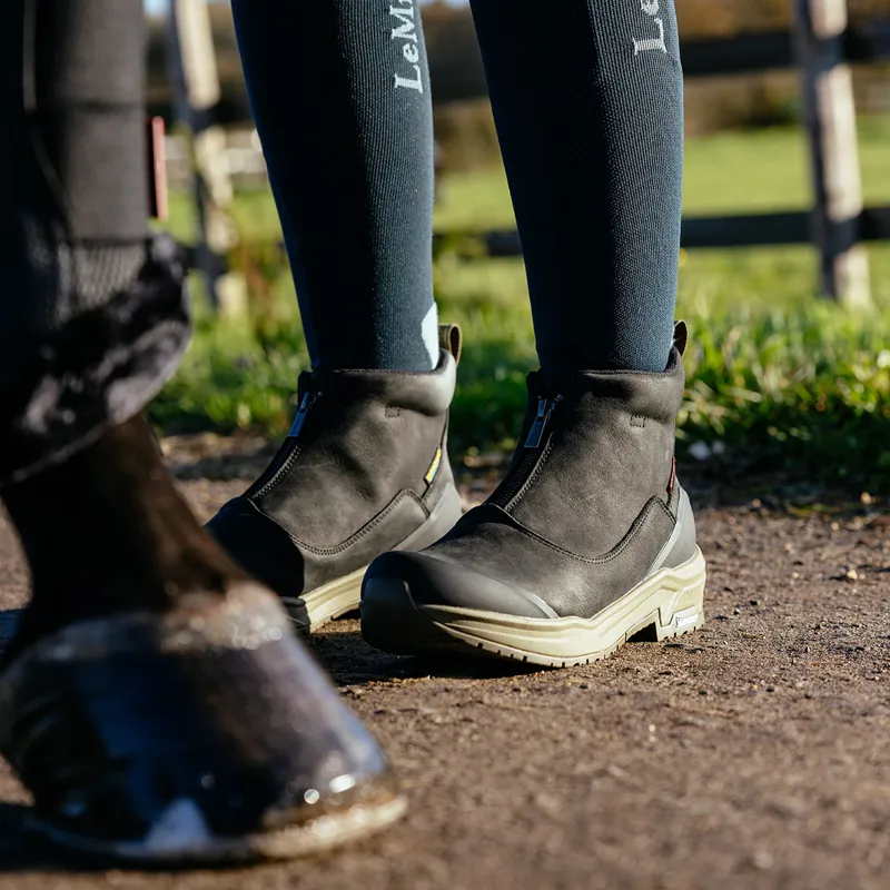 LeMieux Trex Wateproof Ladies Zip Boots - Black-3