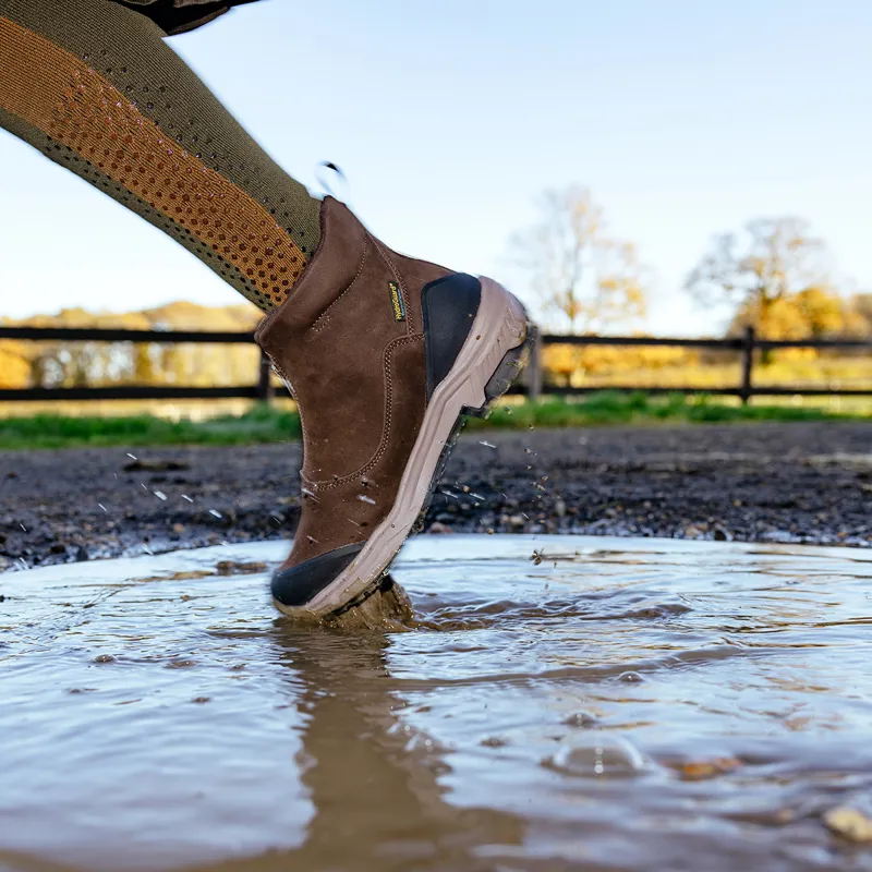 LeMieux Trex Wateproof Ladies Zip Boots - Brown-2